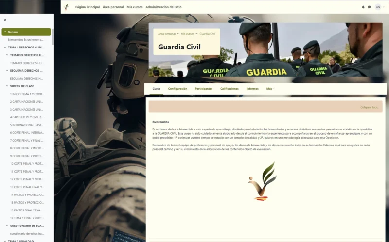 Guardia Civil (Curso "en compañía"PREMIUM MENSUAL) OFAP