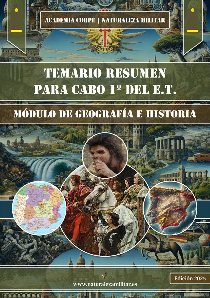 Temario Resumen Cabos 1º del E.T. Modulo Geografia e Historia